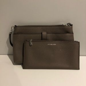 Michael Kors crossbody and wallet